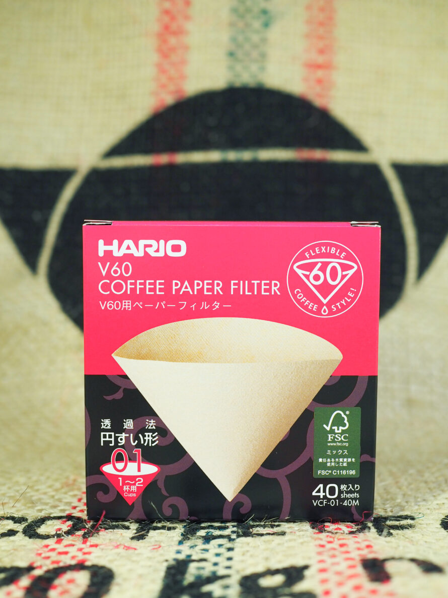 Hario V60 Coffee Paper Filter 01